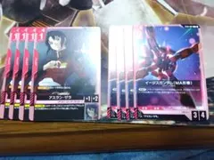 アスラン・ザラ パイロットカードとイージスガンダムセット 合計8枚セット