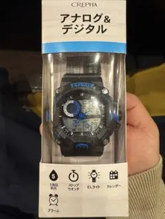 CREPHA T-SPORTS アナログ&デジタルウォッチ