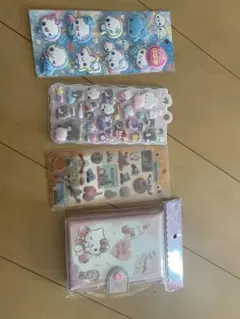 キャラクターシールセット　シール帳