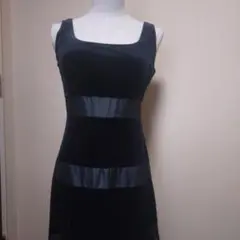 ロングワンピース　ベロア