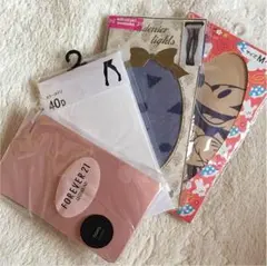 タイツ いろいろ