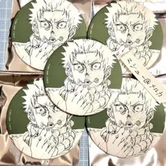 呪術廻戦0 ベルベット仕様 缶バッジ　狗巻棘　TSUTAYA MAPPA 5点