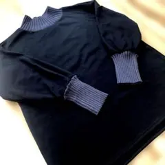 トレーナー　ニットリブ　裏起毛　サイズLL 美品