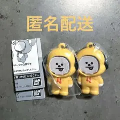 【CHIMMY 2個】BT21 フォトフレームマスコット ガチャガチャ