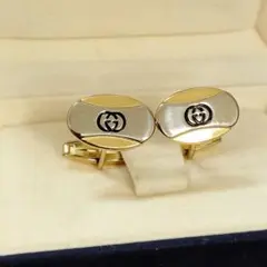 GUCCI シルバー925 カフリンクス オーバル型 - メルカリ