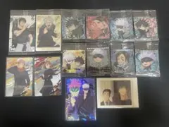 呪術廻戦　ウエハース　ぱしゃこれ　カード　シール　虎杖悠仁　伏黒恵　五条悟