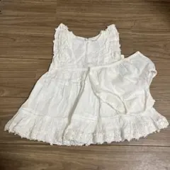babygap フリル付きワンピース パンツ付き