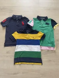 ラルフローレン　ポロシャツ　120cm 3枚セット