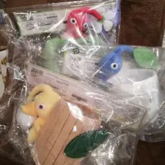 ピクミン ぬいぐるみ 小物入れ 3点セット