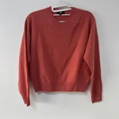 UNIQLO プレミアムラムクルーネックセーター Mサイズ レディース ピンク