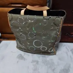数回使用　美品　正規品　M.Z. WALLACE スパンコールトートバッグのサムネイル