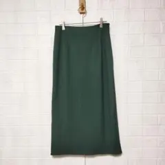 ストレッチ ダブルフェイス ナロースカート　(L)　UNIQLO　ユニクロのサムネイル