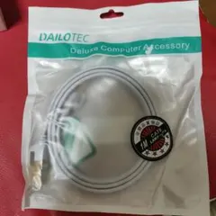 DAILOTEC LANケーブル　1m CAT8 ホワイト