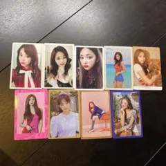 ツウィ 初回限定トレカ 9枚セット