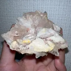 ピンクヒマラヤ水晶クラスター　BN-23