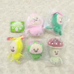 こびとづかんのぬいぐるみ 全5種 コンプリート ガチャ