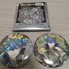 ブルーロック　トレーディングホログラム缶バッジ　潔世一　☆☆☆