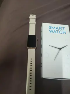 ベージュ スマートウォッチ 本体 箱なし