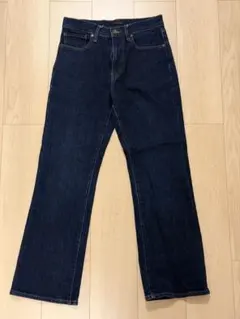 UNIQLO ユニクロ フレアハイライズジーンズ カイハラデニム　25サイズ