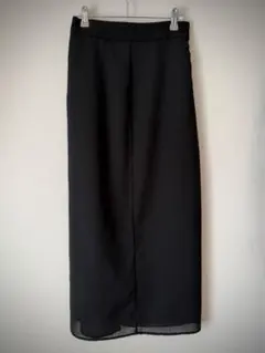 STYLEMIXER タイトスカート スリット入り 黒