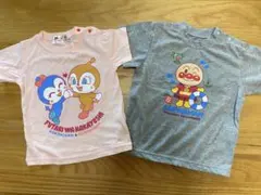 新品未使用　アンパンマン半袖Tシャツ2枚セット90cm