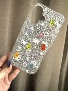 スマホケース iPhone16 キラキラケース スマホケースデコ