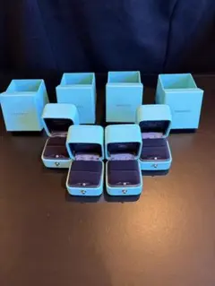 Tiffany & Co. リングケース　空ケース　4個セット　美品