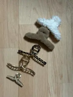 ヘアクリップ 5点セット