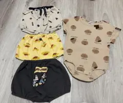 カバーオール ベビーブルマ 4点セット ベビー服