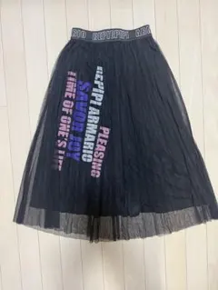 repipi armario 黒 チュールスカート Sのサムネイル