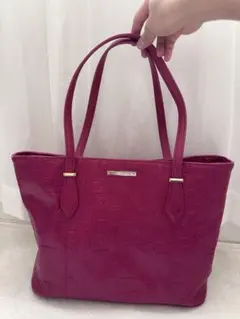 PINK & DIANNE バーガンディ トートバッグのサムネイル