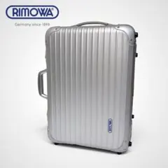 希少 廃盤 RIMOWA リモワ トパーズ 32L 2輪 青ロゴ ヴィンテージ