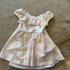 【再お値下げ】ブランシェス　チェックワンピース水着