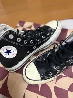 CONVERSE ALL STAR ブラック ハイカット　レザー