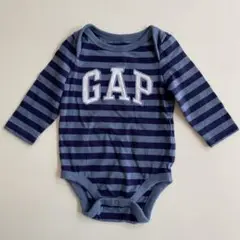 GAP ストライプロンパース 3-6ヶ月