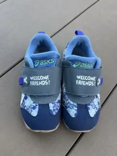 ASICS ミッキー柄 スニーカー　16.5㎝