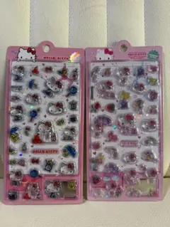正規品HELLO KITTY ハローキティボンボンシール2枚セット