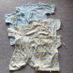 アカチャンホンポ　男の子　ベビー肌着5点セット　短肌着3枚コンビ肌着2枚