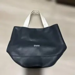 BMW ネイビー トートバッグ　ハンドバッグ　サブバッグ　ミニバッグのサムネイル