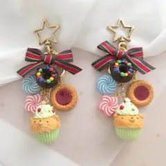 【くまさんSweet Noël】クリスマス フェイクスイーツ ミニチュア ツリー