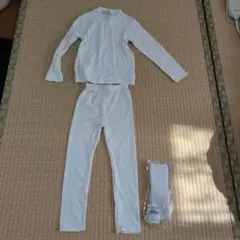 【いっせいまま様専用】ホワイト長袖　タイツ　レギンス　セット 110　発表会