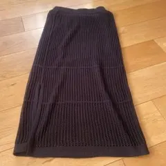 GUメッシュロングスカート