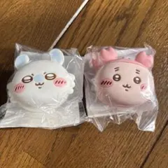 ちいかわ　おかおミニシリコンポーチ　モモンガ　カニちゃん