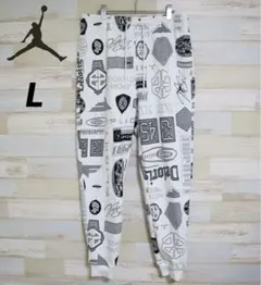NIKE ナイキ　ジョーダン　プリント　フリースパンツ　スウェットパンツ　裏起毛