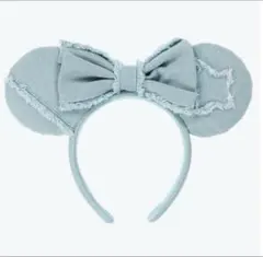 ミニーダメージデニムカチューシャ