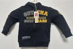 新品未使用【タグ付き】GOTCHA スウェットパーカー　ブラック　100㎝