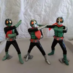 仮面ライダー フィギュア 3体セットパート1
