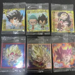 ドラゴンボール ウエハースシール 6枚セット