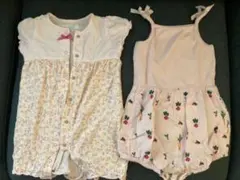 ワンピース ロンパース 70 ベベ&Gap お得な2点セット