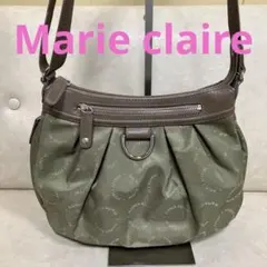 marie claire ショルダーバッグ カーキのサムネイル